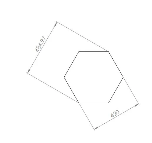 Focus Hexagon – akustiikkapaneeli, harmaa (10kpl) - Image 5